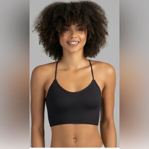 🔴 3/$12 No Boundaries Strappy Black Cami! NWT! Size XS!